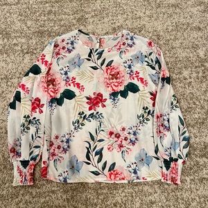 Floral Beetsweeti top